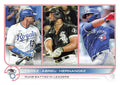 AL RBI Leaders (Salvador Perez / Jose Abreu / Teoscar Hernandez) #202 Multi-Team | 2022 Topps