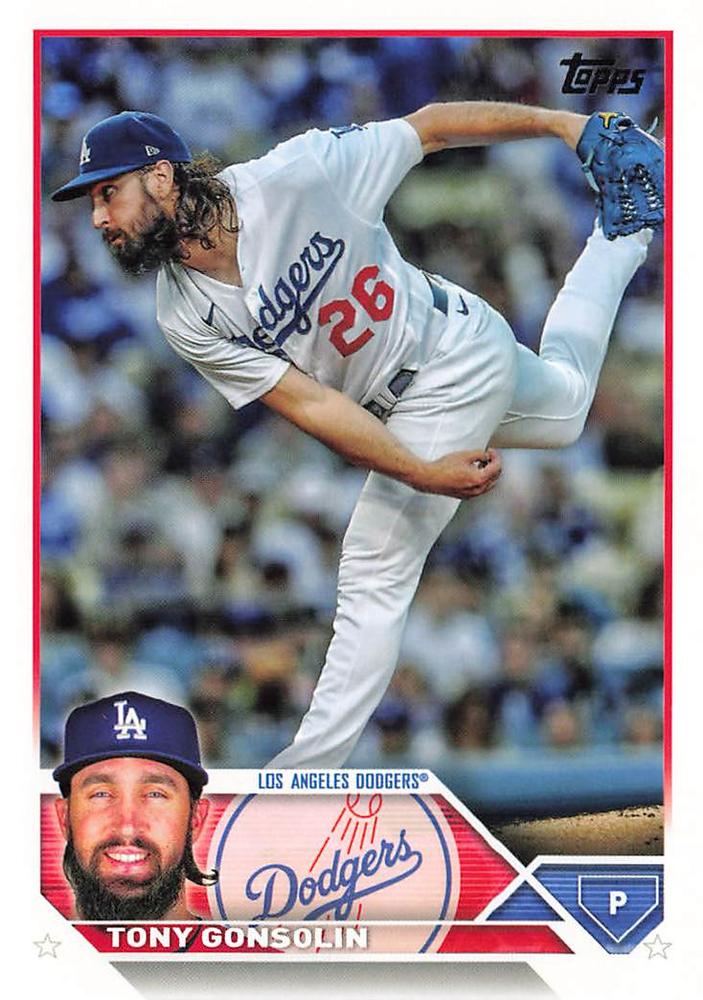 Tony Gonsolin #202 Los Angeles Dodgers | 2023 Topps