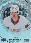 Elmer Soderblom #202 Detroit Red Wings | 2022-23 Upper Deck Trilogy