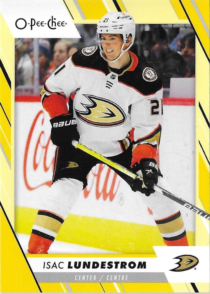 Isac Lundestrom #202 Anaheim Ducks | 2023-24 O-Pee-Chee Yellow Border