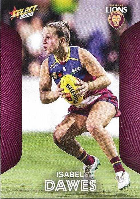 Isabel Dawes #202 Brisbane Lions | 2025 Select AFL Footy Stars