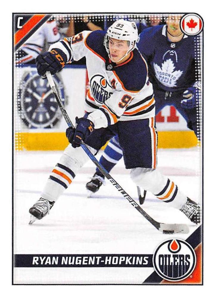 Ryan Nugent-Hopkins #203 Edmonton Oilers | 2019-20 Topps NHL Sticker Collection