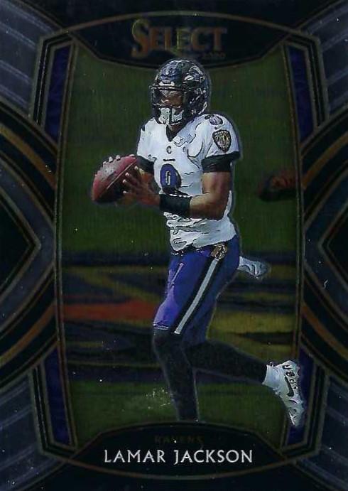 Lamar Jackson #203 Baltimore Ravens | 2020 Panini Select |  | NFL Football