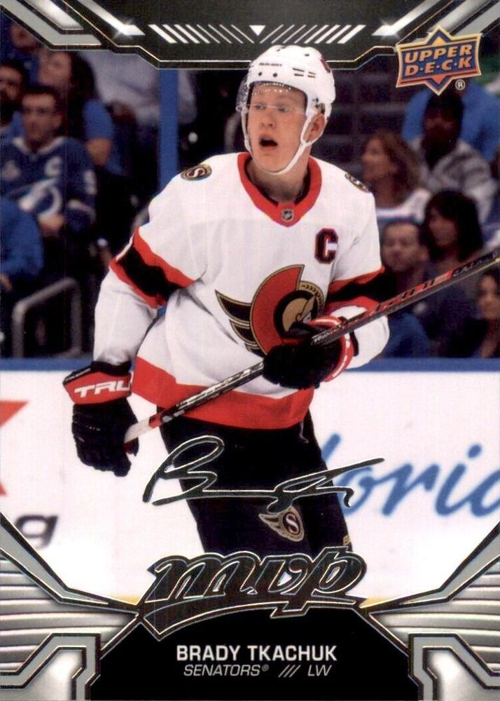 Brady Tkachuk #203 Ottawa Senators | 2022-23 Upper Deck MVP Silver Script