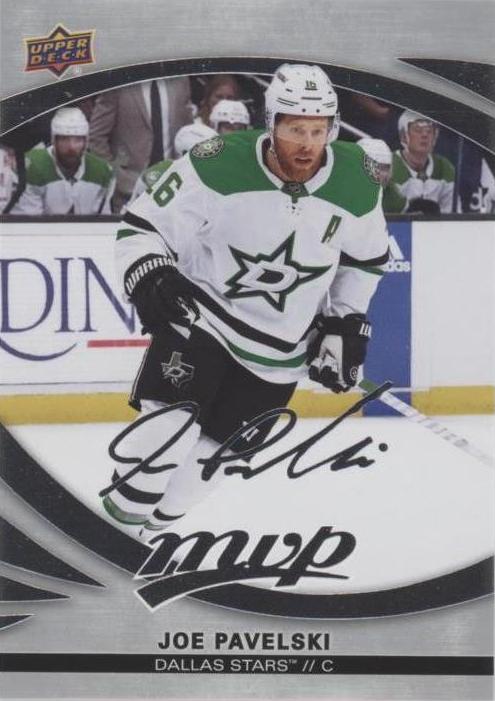 Joe Pavelski #203 Dallas Stars | 2023-24 Upper Deck MVP Silver Script