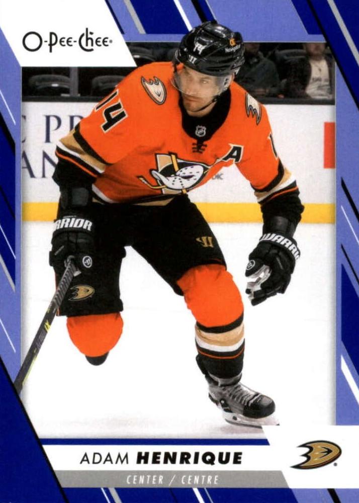Adam Henrique #203 Anaheim Ducks | 2023-24 O-Pee-Chee Blue Border