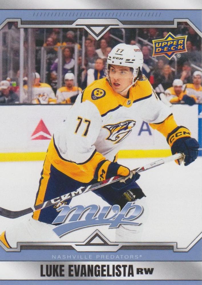 Luke Evangelista #203 Nashville Predators | 2024-25 Upper Deck MVP
