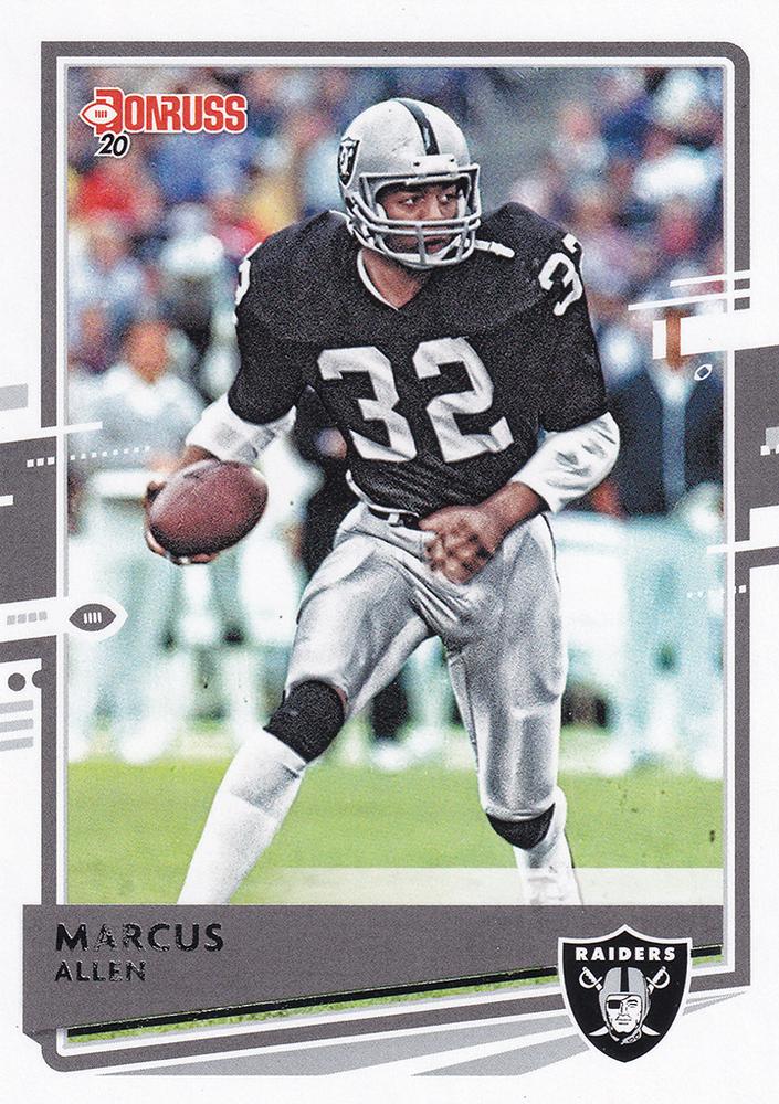 Marcus Allen #204 Los Angeles Raiders | 2020 Panini Donruss | NFL Football