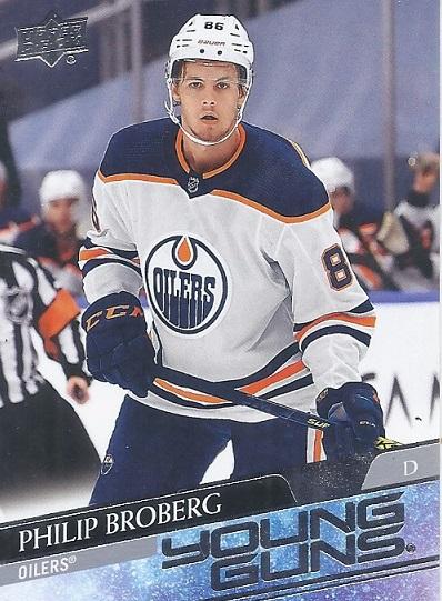 Philip Broberg #204 Edmonton Oilers | 2020-21 Upper Deck