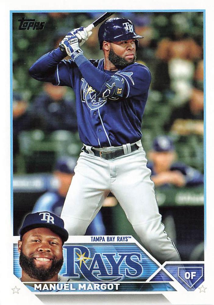Manuel Margot #204 Tampa Bay Rays | 2023 Topps