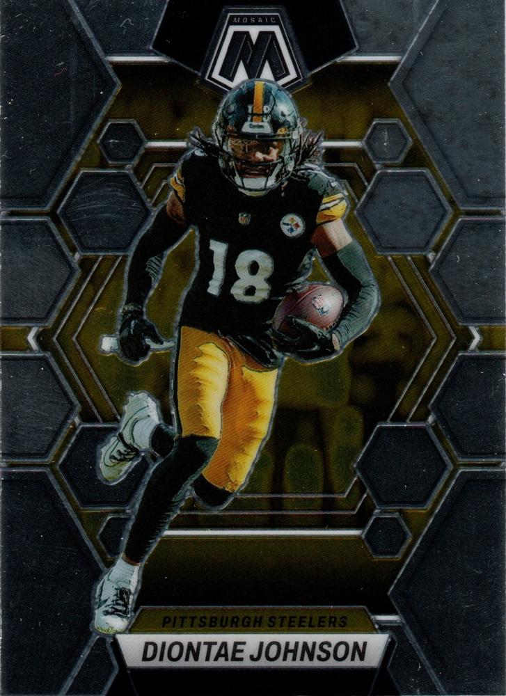 Diontae Johnson #204 Pittsburgh Steelers | 2023 Panini Mosaic | NFL Football