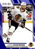 Jason Dickinson #204 Chicago Blackhawks | 2023-24 O-Pee-Chee Blue Border