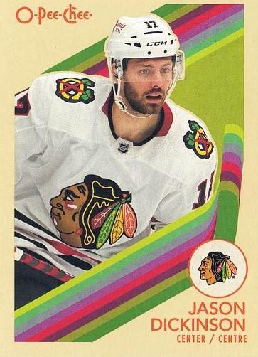 Jason Dickinson #204 Chicago Blackhawks | 2023-24 O-Pee-Chee Retro