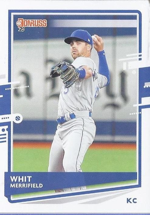 Whit Merrifield #205 Kansas City Royals | 2020 Donruss