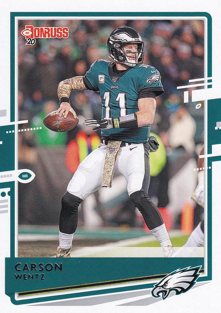 Carson Wentz #205 Philadelphia Eagles | 2020 Panini Donruss | NFL Football