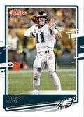 Carson Wentz #205 Philadelphia Eagles (White jersey) | 2020 Panini Donruss | NFL Football
