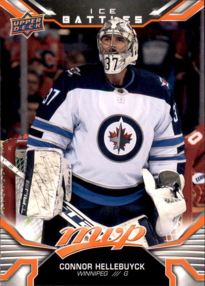 Connor Hellebuyck #205 Winnipeg Jets | 2022-23 Upper Deck MVP Ice Battles