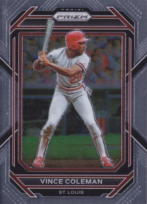 Vince Coleman #205 St. Louis Cardinals | 2023 Panini Prizm