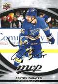 Colton Parayko #205 St. Louis Blues | 2023-24 Upper Deck MVP Silver Script