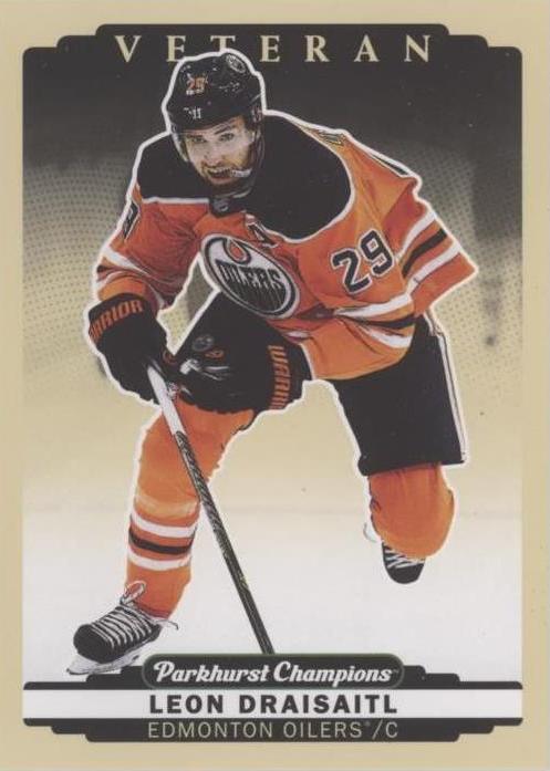 Leon Draisaitl #205 Edmonton Oilers (Photo Variation) | 2022-23 Parkhurst Champions