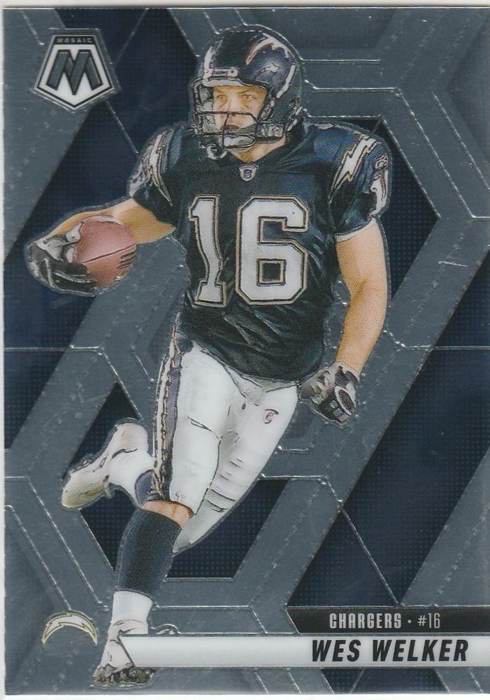 Wes Welker #205 San Diego Chargers | 2025 Panini Mosaic | NFL Football