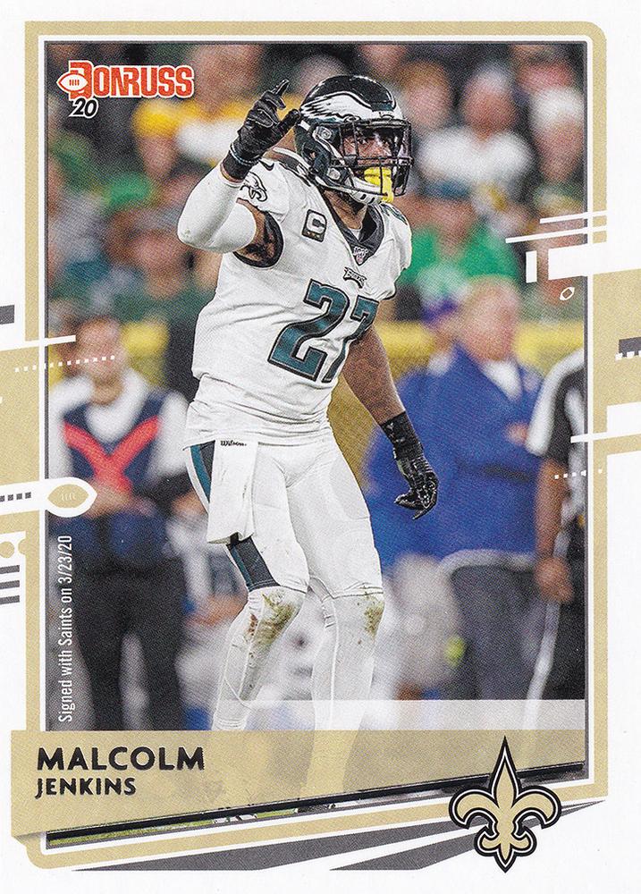 Malcolm Jenkins #206 New Orleans Saints | 2020 Panini Donruss | NFL Football