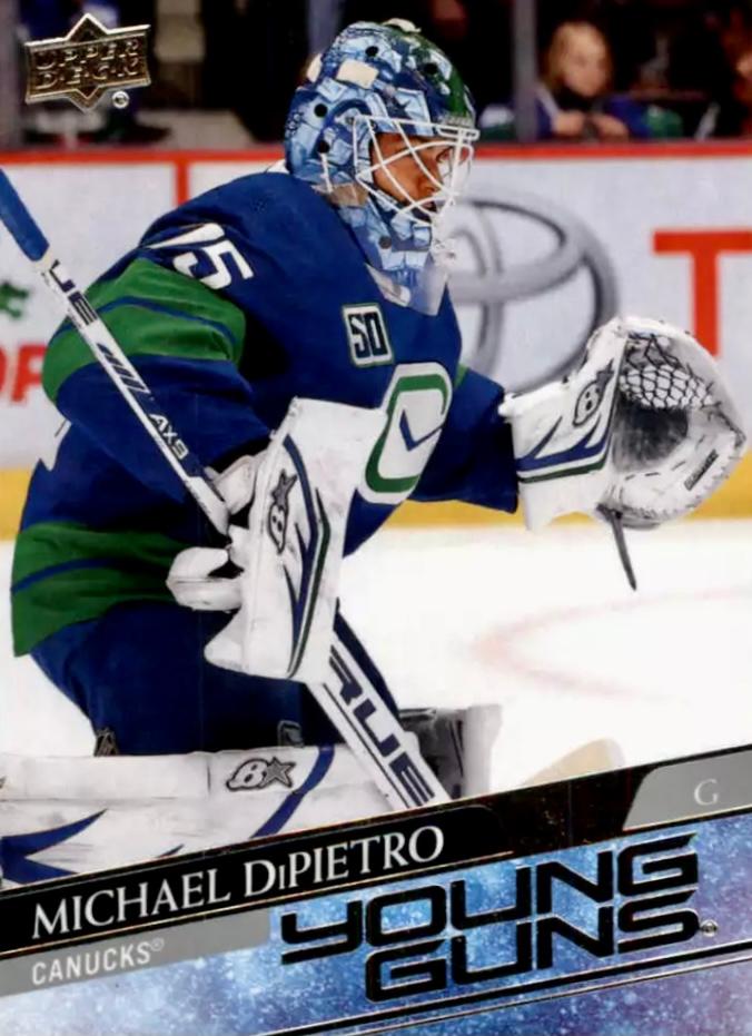 Michael DiPietro #206 Vancouver Canucks | 2020-21 Upper Deck