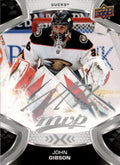 John Gibson #206 Anaheim Ducks | 2021-22 Upper Deck MVP Silver Script