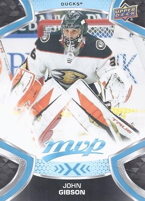 John Gibson #206 Anaheim Ducks | 2021-22 Upper Deck MVP