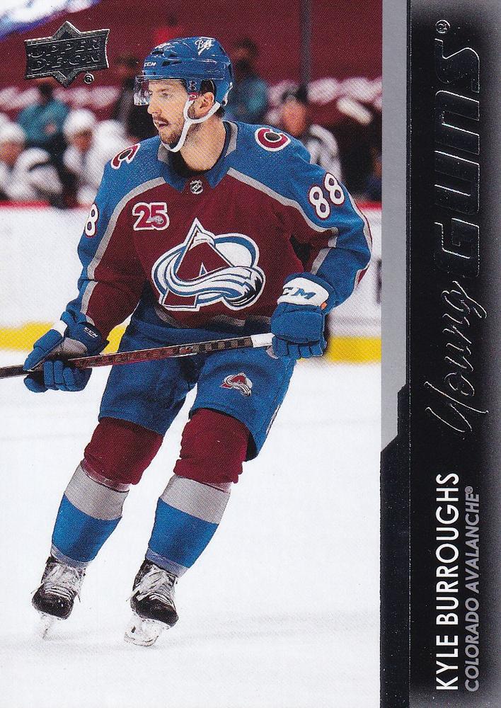 Kyle Burroughs #206 Colorado Avalanche | 2021-22 Upper Deck