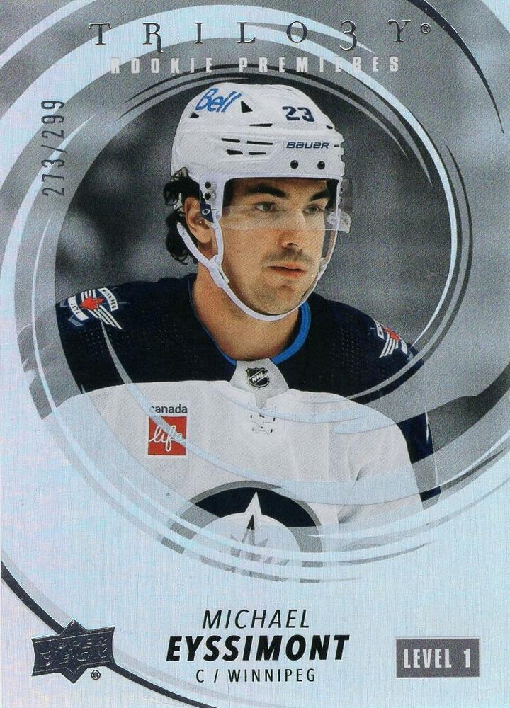 Michael Eyssimont #206 Winnipeg Jets | 2022-23 Upper Deck Trilogy