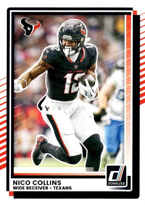 Nico Collins #206 Houston Texans | 2025 Donruss | NFL Football