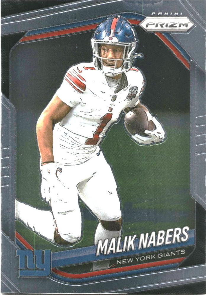 Malik Nabers #206 New York Giants | 2025 Panini Prizm | NFL Football