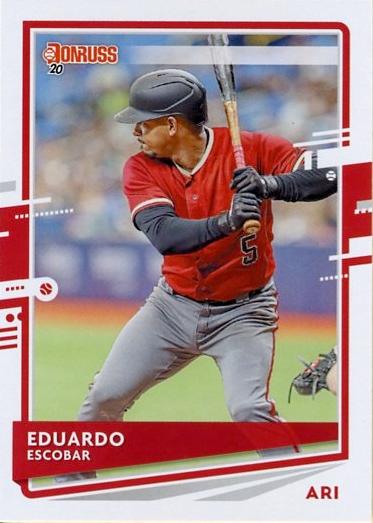 Eduardo Escobar #207 Arizona Diamondbacks | 2020 Donruss