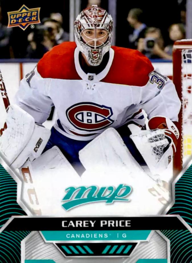 Carey Price #207 Montreal Canadiens | 2020-21 Upper Deck MVP