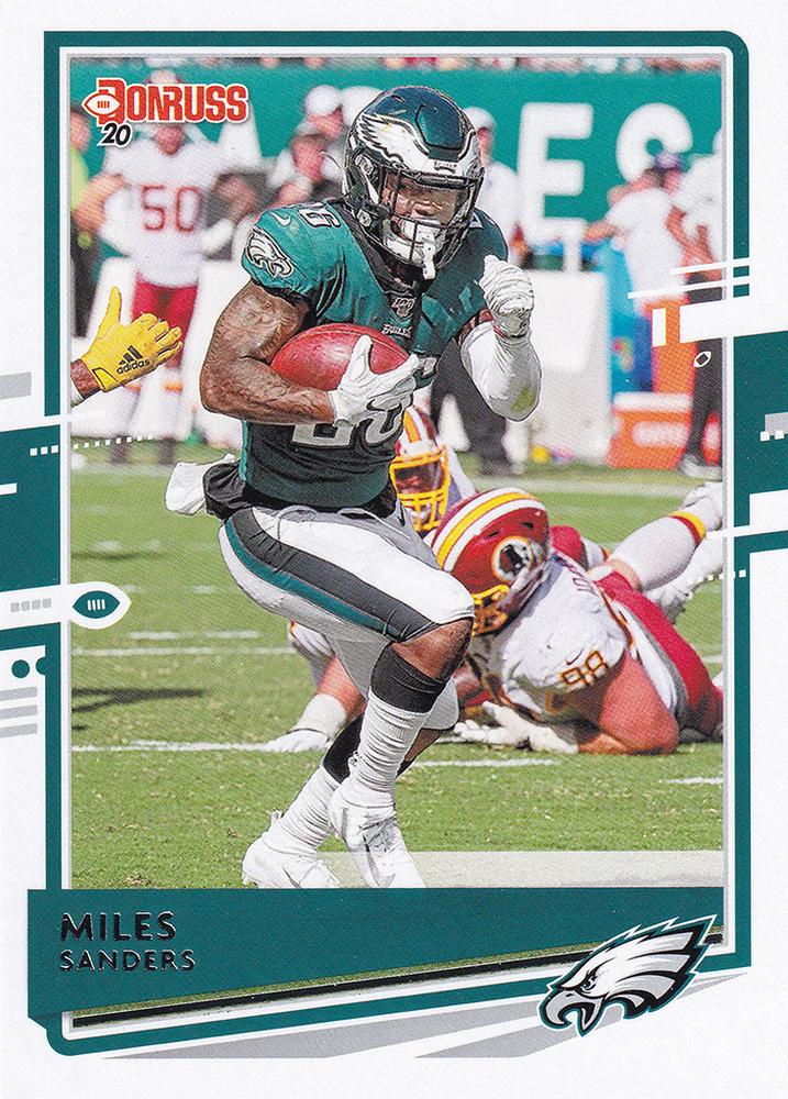 Miles Sanders #207 Philadelphia Eagles | 2020 Panini Donruss | NFL Football