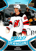 Jack Hughes #207 New Jersey Devils | 2021-22 Upper Deck MVP Ice Battles