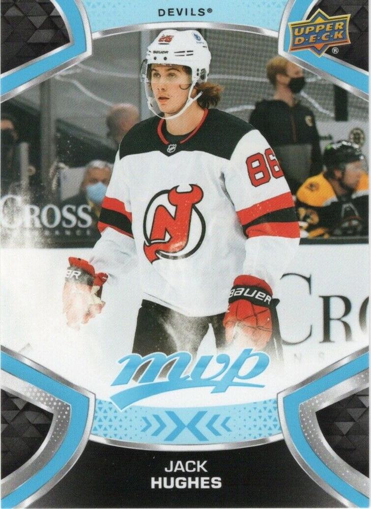 Jack Hughes #207 New Jersey Devils | 2021-22 Upper Deck MVP