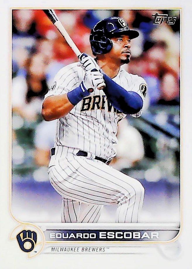 Eduardo Escobar #207 Milwaukee Brewers | 2022 Topps