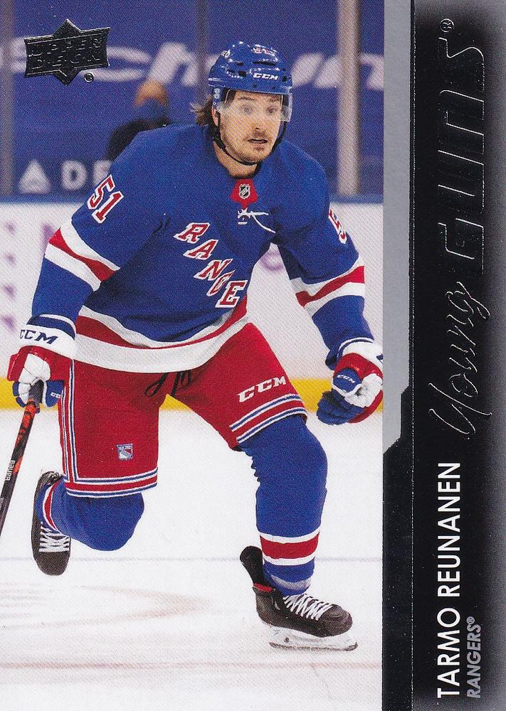 Tarmo Reunanen #207 New York Rangers | 2021-22 Upper Deck