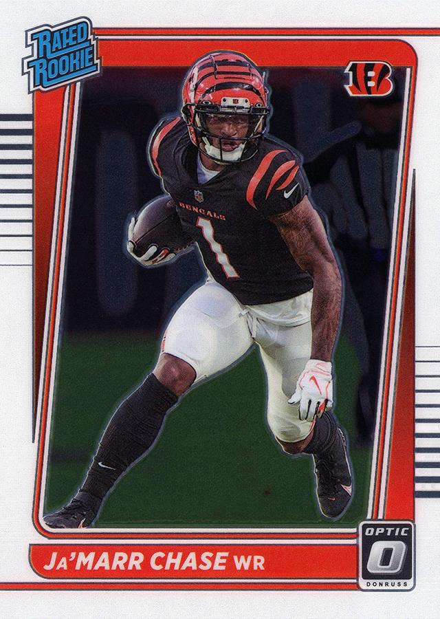 Ja'Marr Chase #207 Cincinnati Bengals | 2021 Donruss Optic | NFL Football