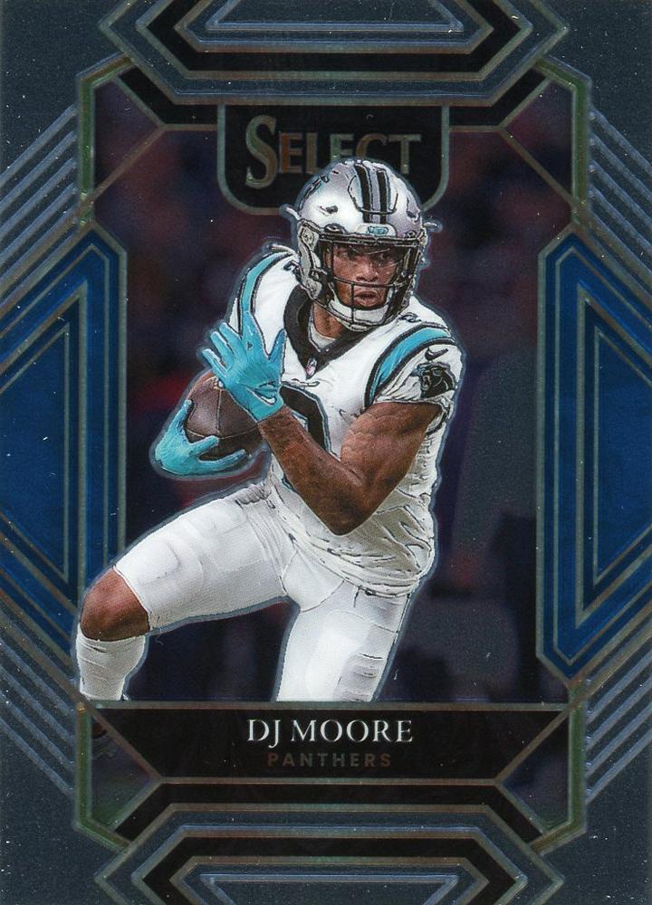 DJ Moore #207 Carolina Panthers | 2021 Panini Select |  | NFL Football