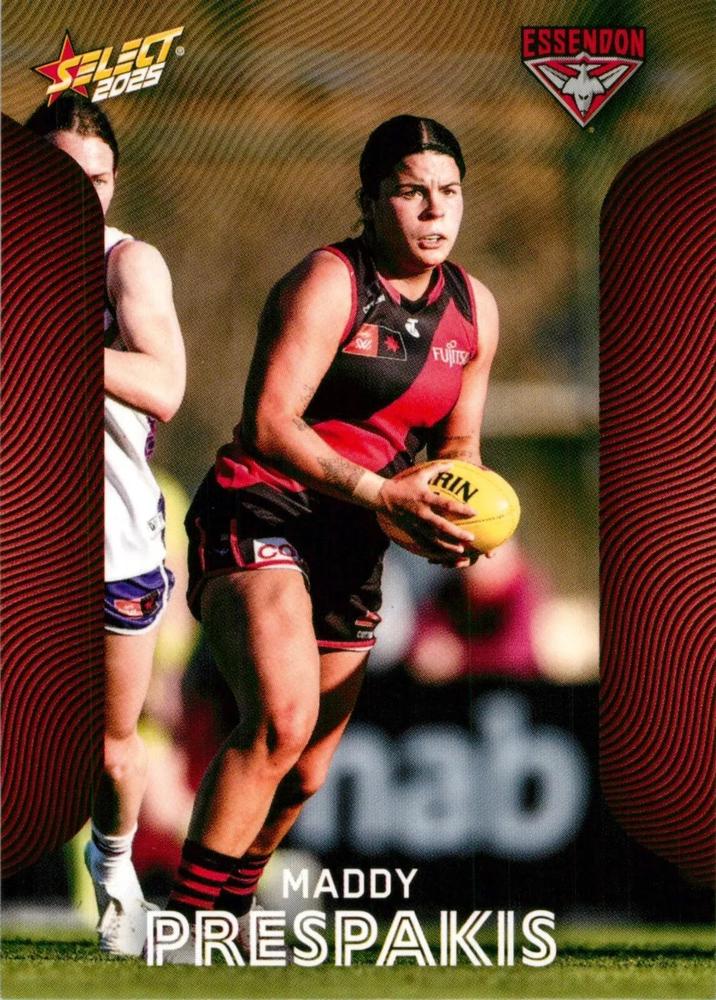 Maddy Prespakis #207 Essendon Bombers | 2025 Select AFL Footy Stars