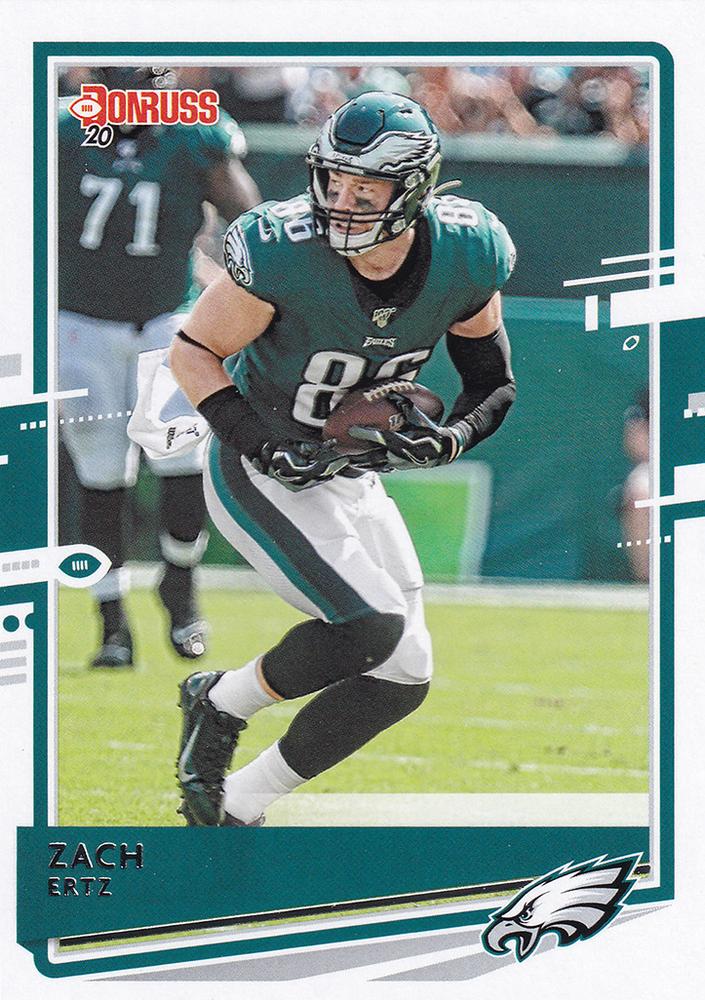 Zach Ertz #208 Philadelphia Eagles | 2020 Panini Donruss | NFL Football