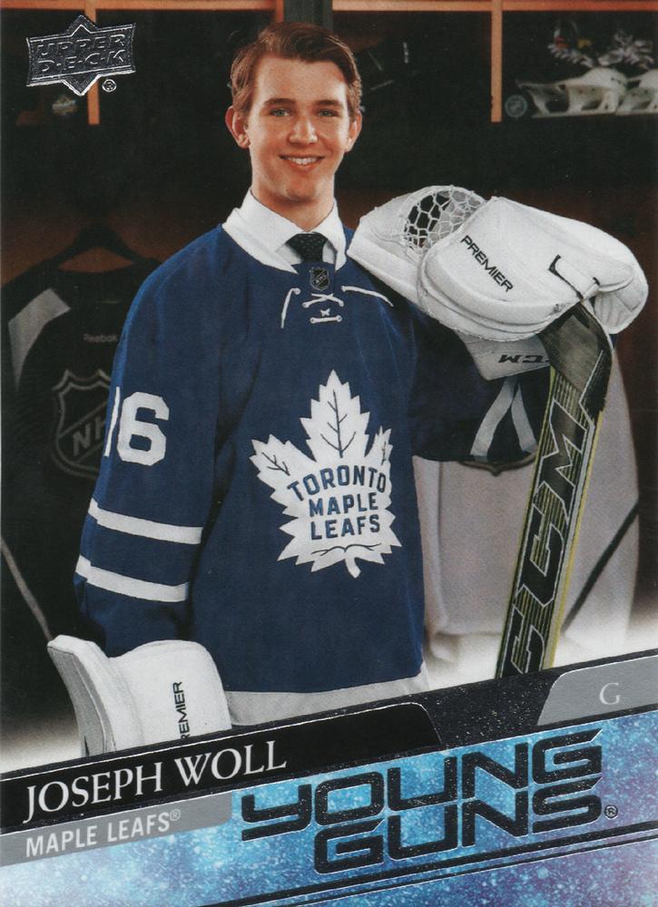 Joseph Woll #208 Toronto Maple Leafs | 2020-21 Upper Deck