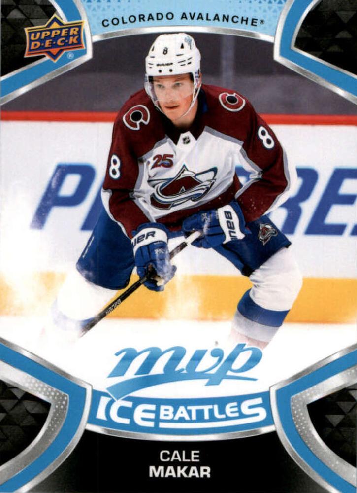 Cale Makar #208 Colorado Avalanche | 2021-22 Upper Deck MVP Ice Battles