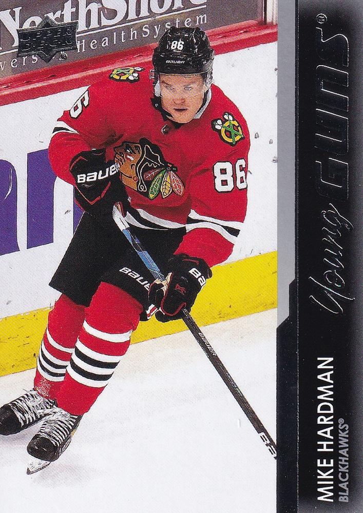 Mike Hardman #208 Chicago Blackhawks | 2021-22 Upper Deck