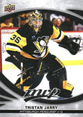 Tristan Jarry #208 Pittsburgh Penguins | 2023-24 Upper Deck MVP Silver Script