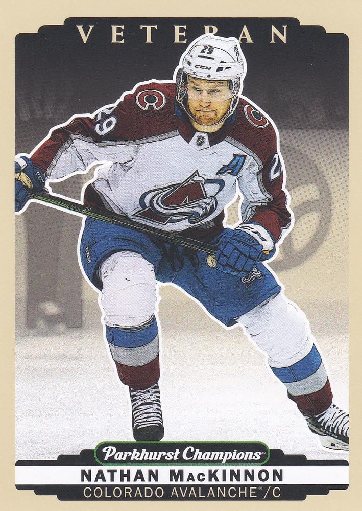 Nathan MacKinnon #208 Colorado Avalanche | 2022-23 Parkhurst Champions