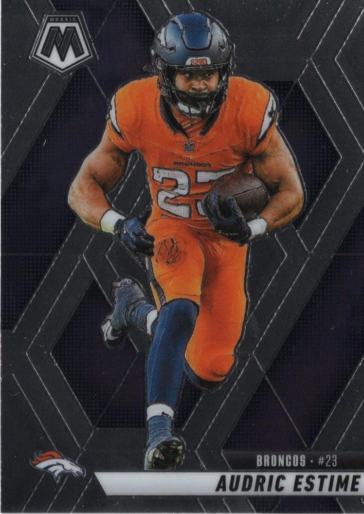 Audric Estime #208 Denver Broncos | 2025 Panini Mosaic | NFL Football